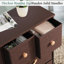 Commode double 10 tiroirs l 39,4 po-334639968