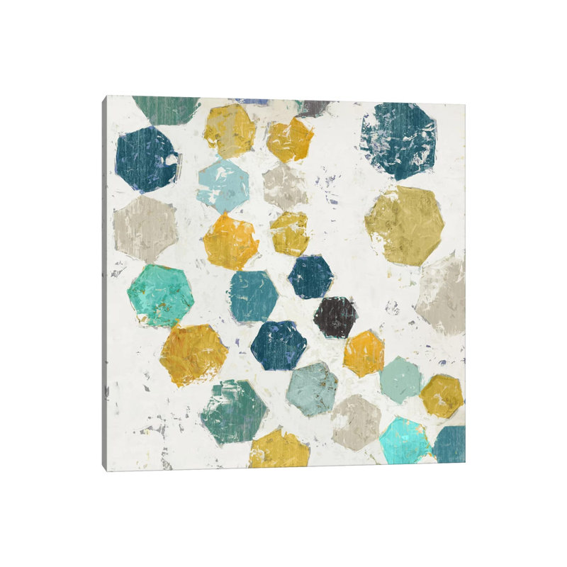 Hexagon I by Edward Selkirk - Wrapped Canvas Print, 30.48 cm H x 30.48 cm W