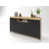 Black/Oak