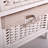 One Drawer Nightstand Bedside Table with Two Removable Baskets