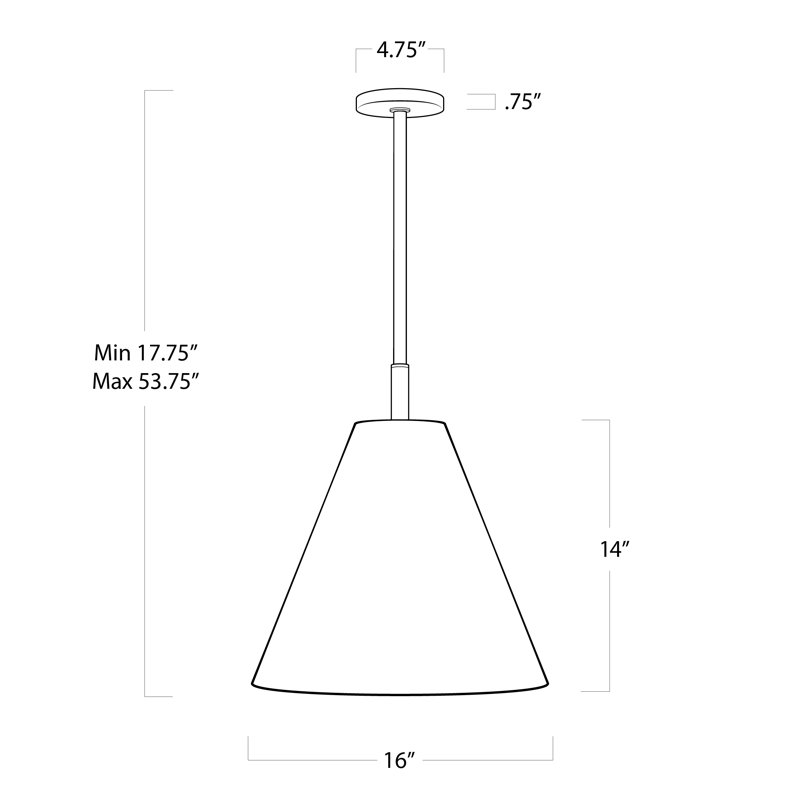Peridot Outdoor Pendant, White