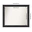 Miroir d'appoint mural en plastique Churchton-988095714