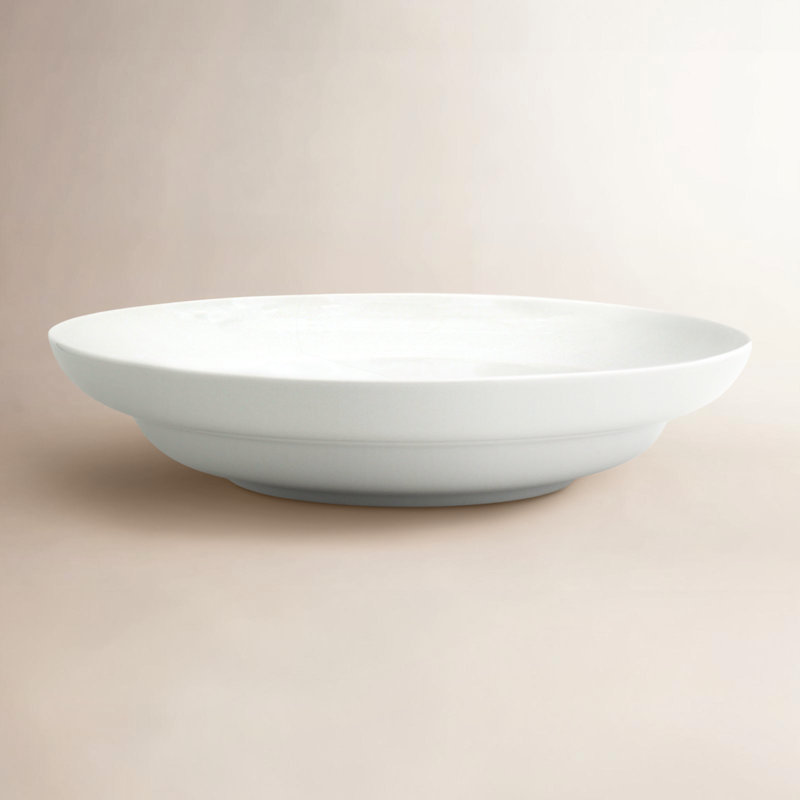 Bol de service 13 po White Essential