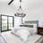 Myriane 8 - Light Rustic Vintage Wagon Wheel Chandelier for Living Room Foyer Entryway, Bedroom, Kitchen-114103427