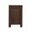 Brown 2-Drawer Nightstand