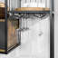Gerianne 100 cm Steel Wine Bar Cabinet