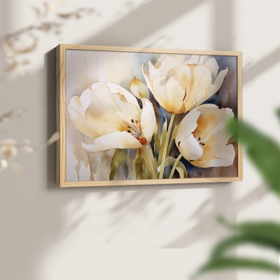 Floral Series-CLVIII -Framed Print - Restickable