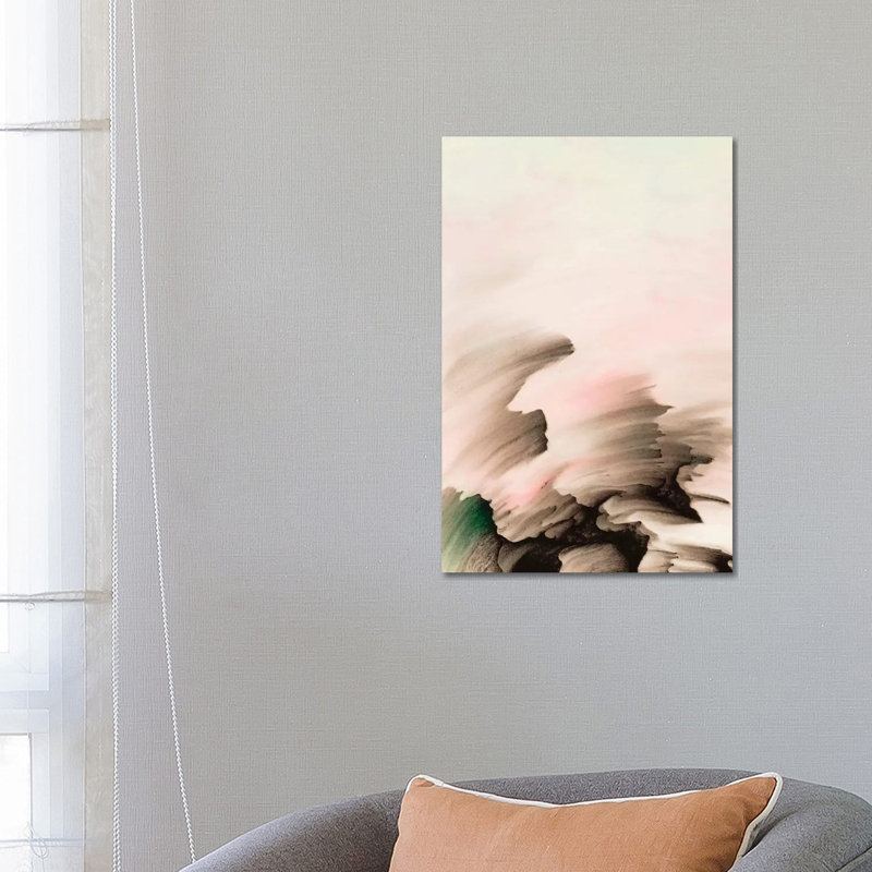 Abstract Textured Painting I by Tatiana Amrein - Wrapped Canvas Painting