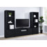 Abby 3-piece Entertainment Center Set