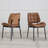 18" H Upholstered Side Chair With Walnut Finish Wood Back-1381219080-1381219082