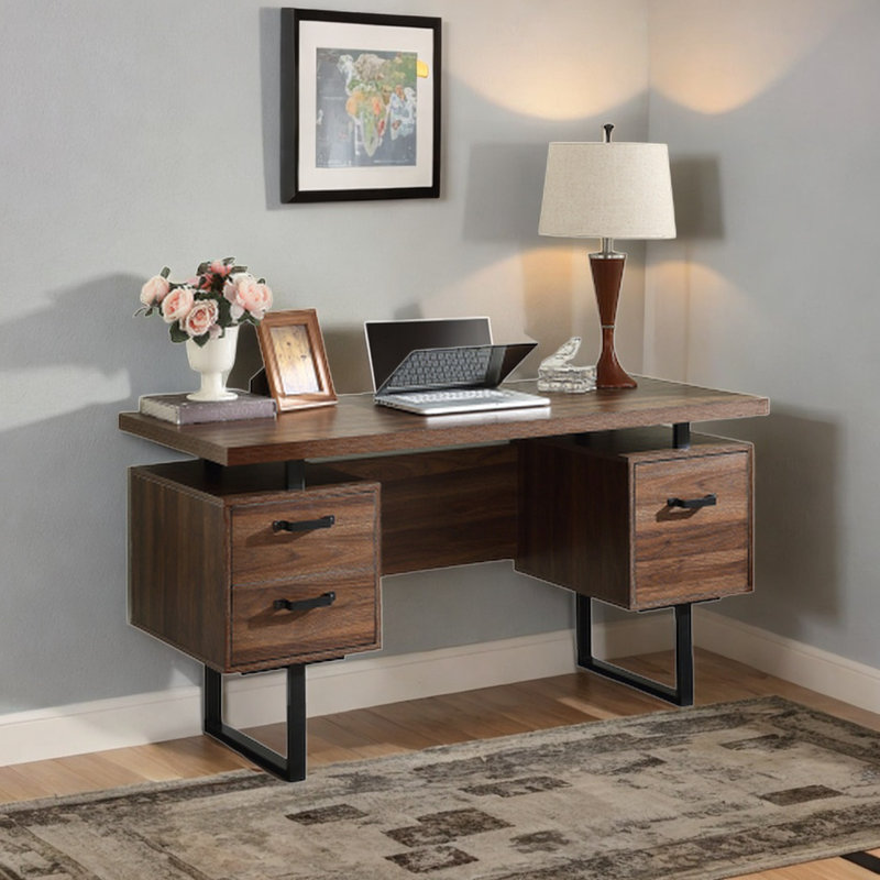 Bureau d'écriture avec tiroirs Warrin
