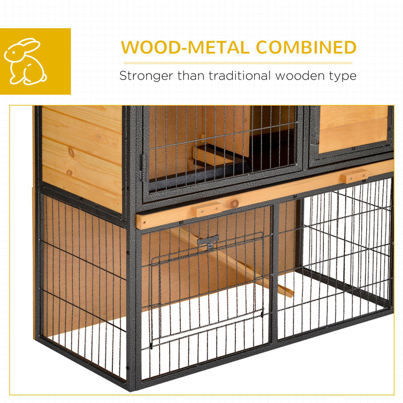 Dalke Weather Resistant Small Animal Hutch