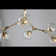 Chilcott 7 - Light Dimmable Sputnik Modern Linear Chandelier