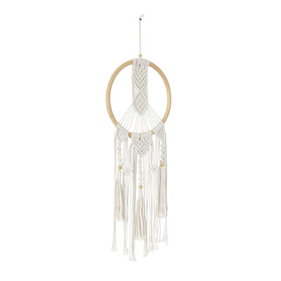Suspension murale en tissu mélangé avec accessoires de suspension inclus