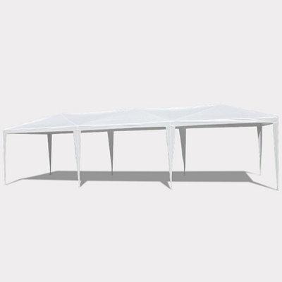 10'X30'x9' Outdoor Wedding Canopy - Quality Material, Removable Sidewalls, Versatile 10X30' Party Gazebo Spacious Interior, , Easy To Up