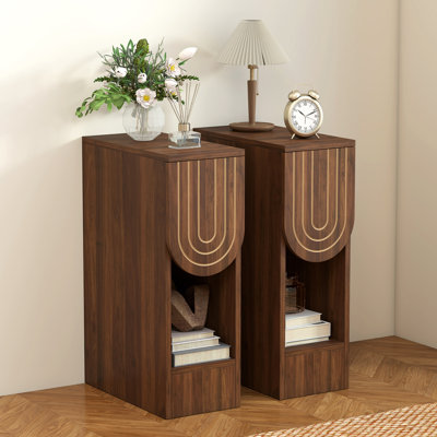 End Table With Storage