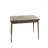 Contemporary Dining Table Solid Wood Rectangle Melamine Mdf