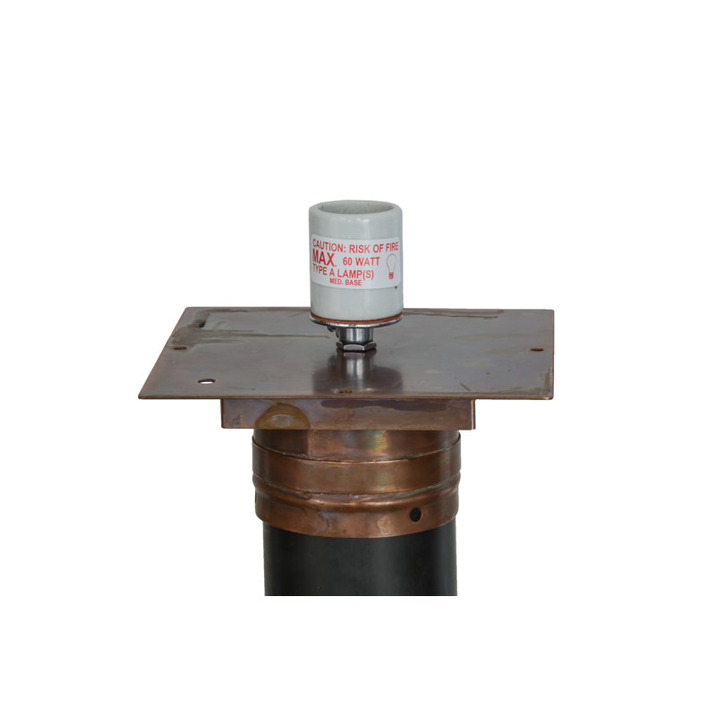 1 - Light Lantern Head, 12" H x 11.5" W x 8" D