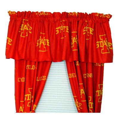 NCAA Semi Sheer Curtain Pair