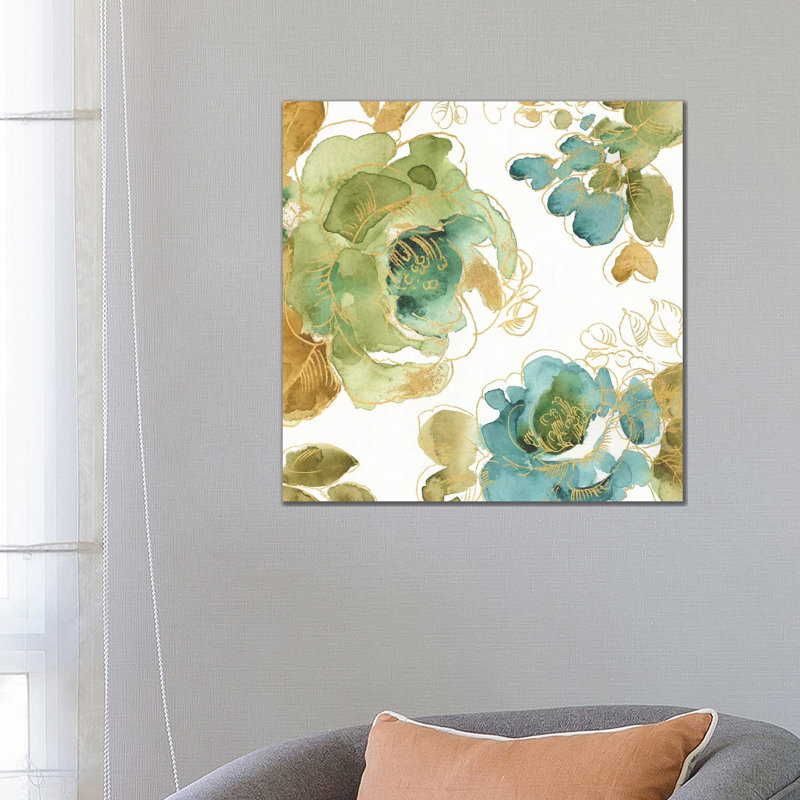 My Greenhouse Roses II 1 Piece Wrapped Canvas Painting, 66.04 cm H x 66.04 cm W x 3.175 cm D