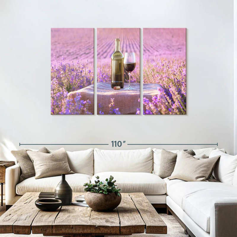 Yarlin Wine Romance, 48" H x 74" W