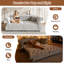 Canapé-lit Chesterfield surdimensionné de 83,8 po-1329216266