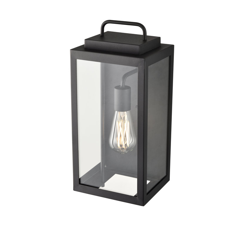 Applique murale d'extérieur 1 lumière Decesare, H 15,7 po x l 7,1 po x P 6,6 po