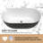 59'' x 29.5'' Freestanding Soaking Acrylic Bathtub Stand Alone Tub-92300964