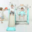Celina Freeport Park Plastic Swing Set with Swing(s) , 1 Slide(s)
