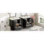 Armoire de salle de bain moderne de 60 po, meubles-lavabos doubles, lavabos, rangement cloisonné-1146555488