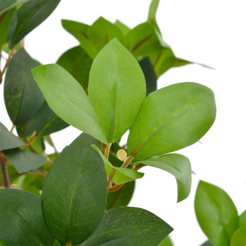 90cm Faux Laurel Tree in Wood Pot