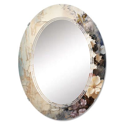 Zlate Oval Mirror