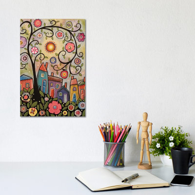" Collage Tree Village " by Karla Gerard