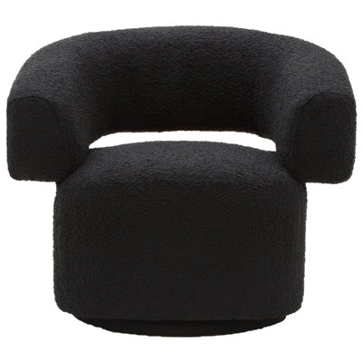 Upholstered Swivel Armchair