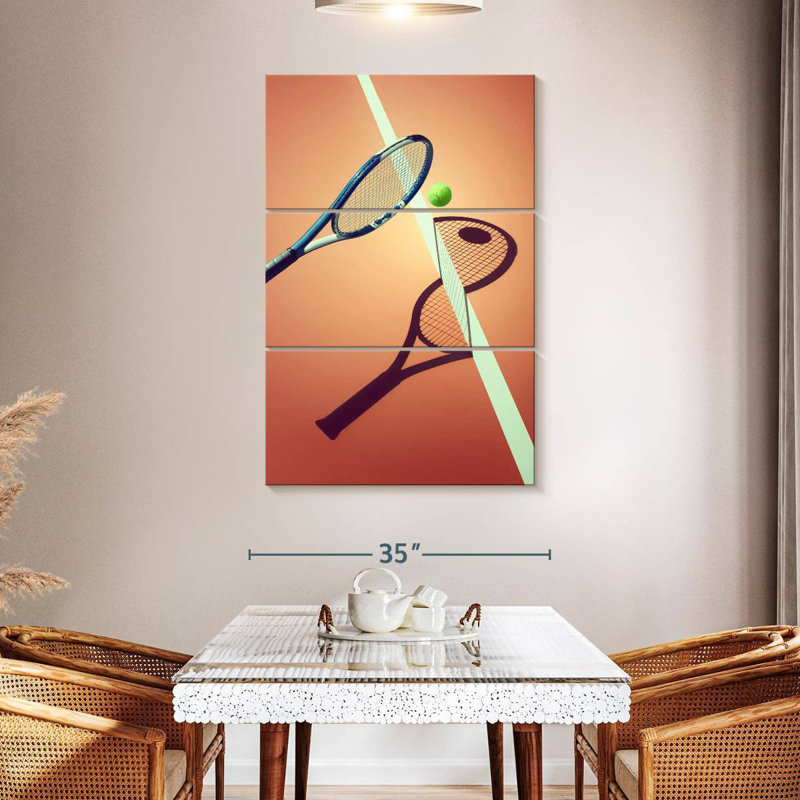 Ombre de jeu de tennis Sireci, H 32 po x l 20 po