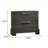 Beckley 2-Drawer Nightstand in Gray Oak