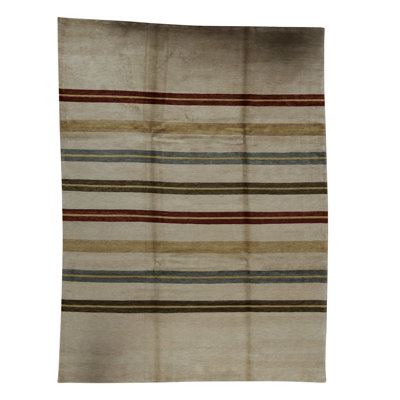 Tapis doré de haute qualité noué à la main