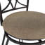 Tabouret de bar et de comptoir pivotant en métal Mcduff-41422082