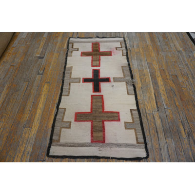 Tapis tissé à la main Antique