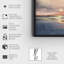 Oliver Gal Sunset Reflection Coastal Landscape - Luxury Shadowbox Framed Wall Art-848344766-848344763