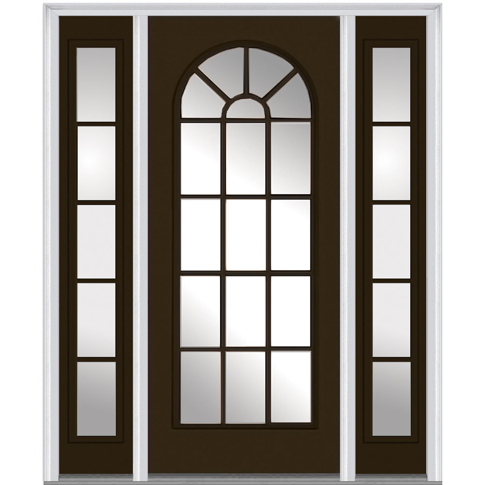 81.75'' Fiberglass Front Entry Doors MMI DOOR Door 