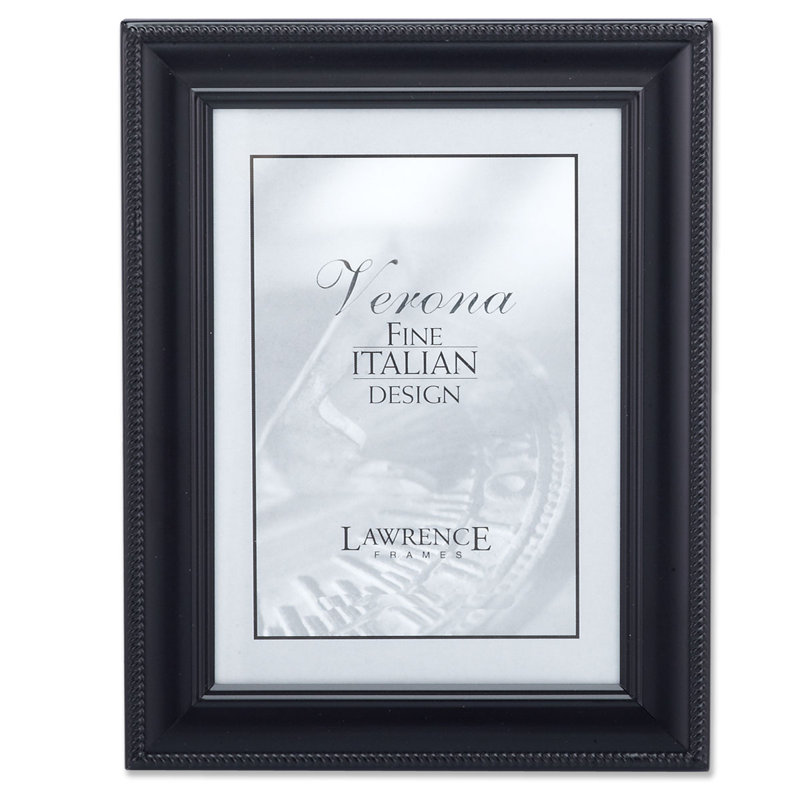Metal Picture Frame, Black, 8" x 10"
