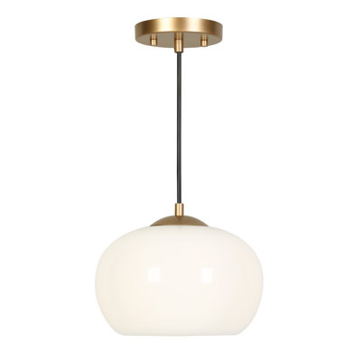  1-Light Dimmable Single Pendant