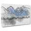 Rocky Mountains In Alaska In Abstract - Wrapped Canvas Print-55340285