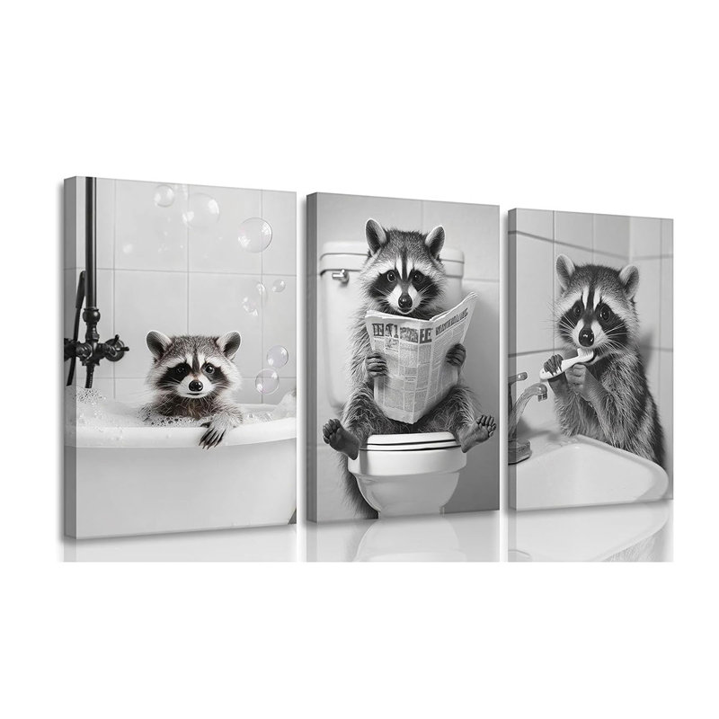 3 Piece Wrapped Canvas Print