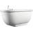 70.87'' x 37.37'' Whirlpool Acrylic Bathtub with Faucet