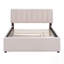 Lit plateforme tapissier double Teddy-1131387735
