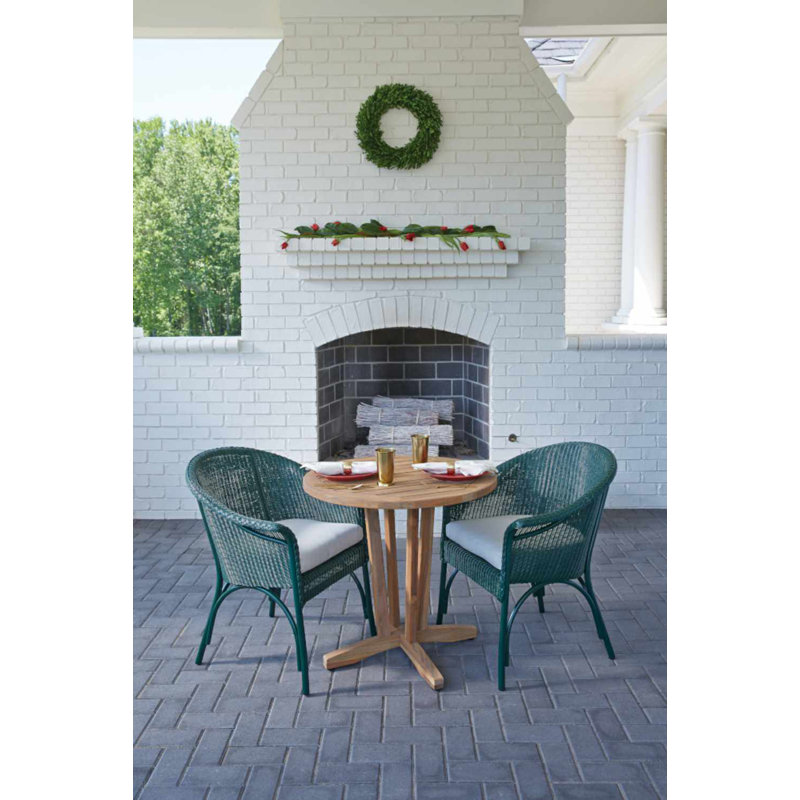 Teak Outdoor Round Teak Bistro Table