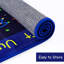 Tapis pour enfants, système solaire, alphabet ABC, tapis antidérapant, à poils courts, doux et éducatif pour la chambre à coucher, bleu.-918752494