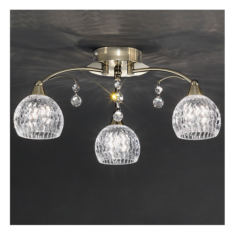 Flush Mount, Bronze